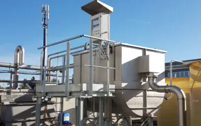 Filtri a Tela a Tamburo per Industria Tessile