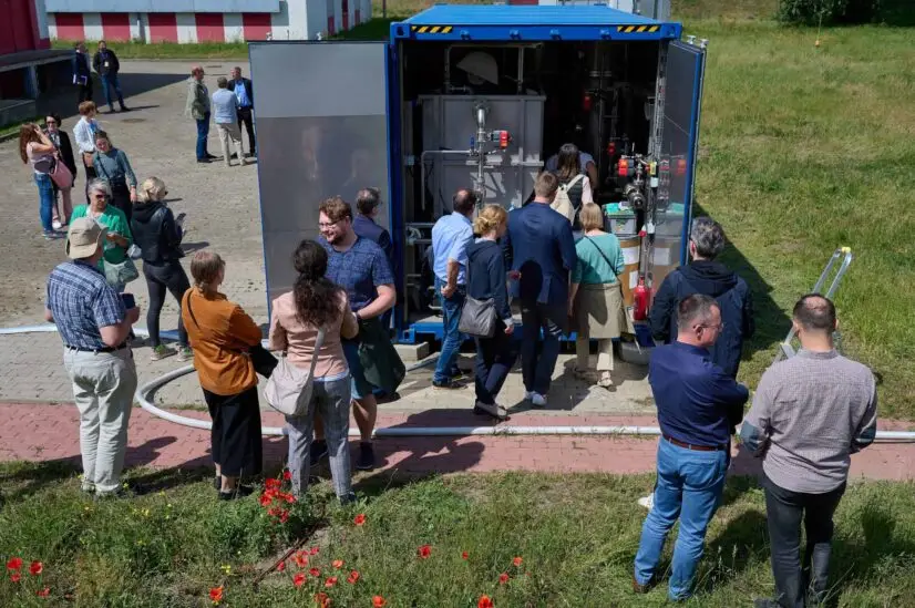 Unità Mobile di Filtrazione Acque Reflue per Progetto UE Emperest